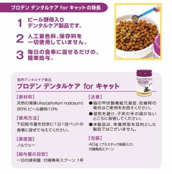 画像2: プロデン デンタルケア for キャット 40g×6本